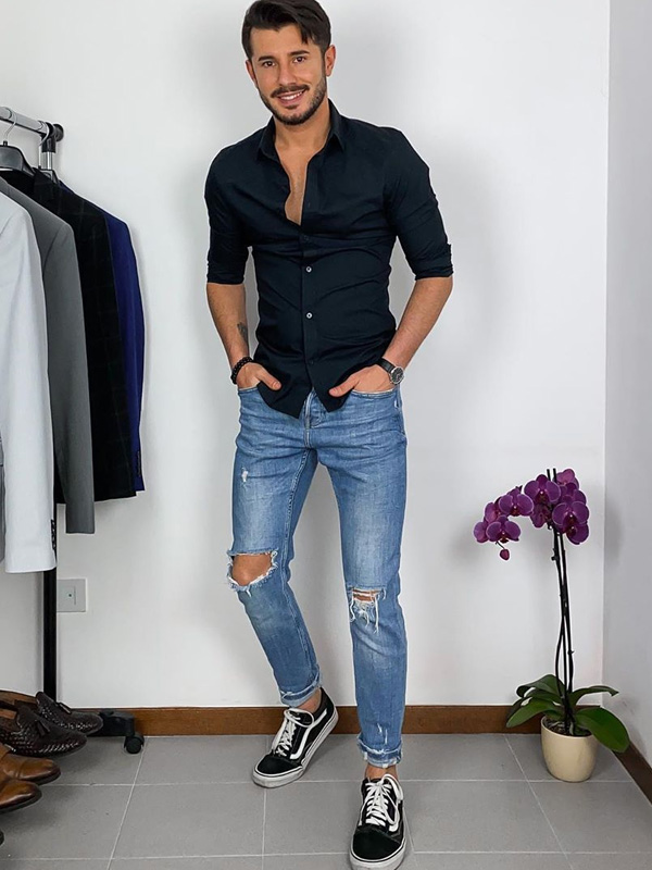 8 MẪU quần jeans dài nam cao cấp HÀN QUỐC thời trang đẹp nhất 2020 bao đẹp  y hình hàng chất lượng VNXK. cho đổi trả - Giá Sendo khuyến mãi: 170,000đ -
