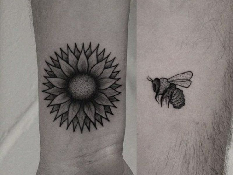 “Cặp đôi” hoa thơm và ong mật