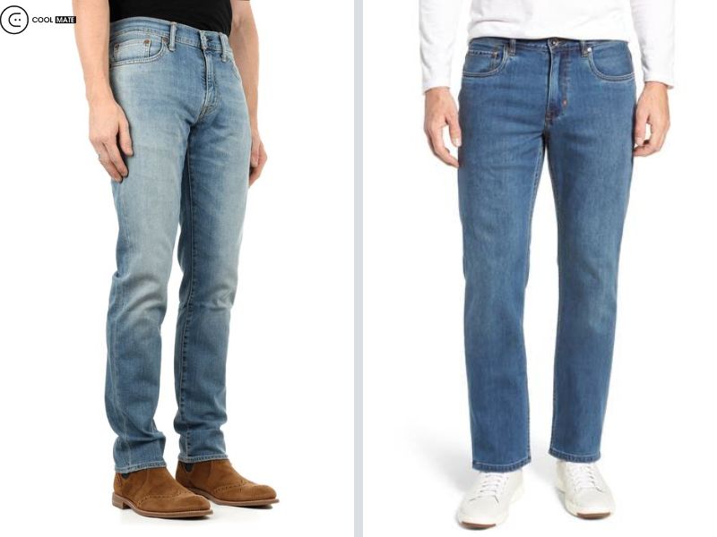 Mẫu quần jeans nam Tapered