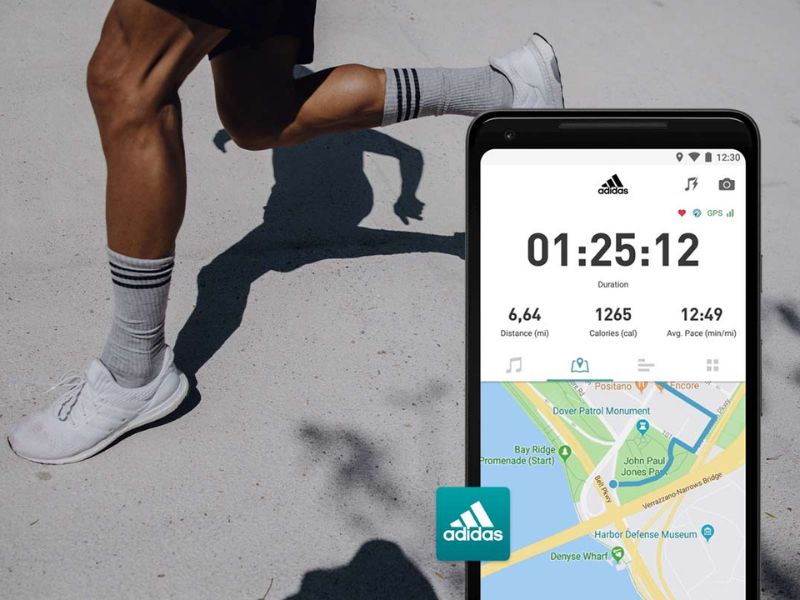 Ứng dụng adidas Running App by Runtastic
