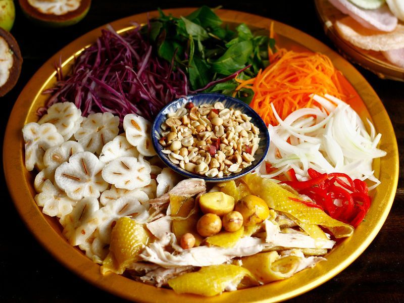 làm gỏi măng cụt như thế nào