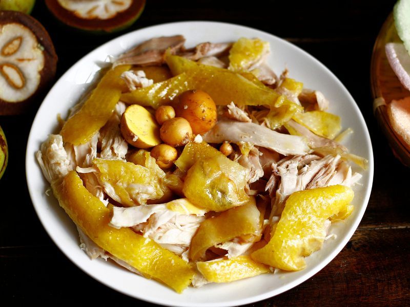 cách làm gỏi măng cụt tại nhà 