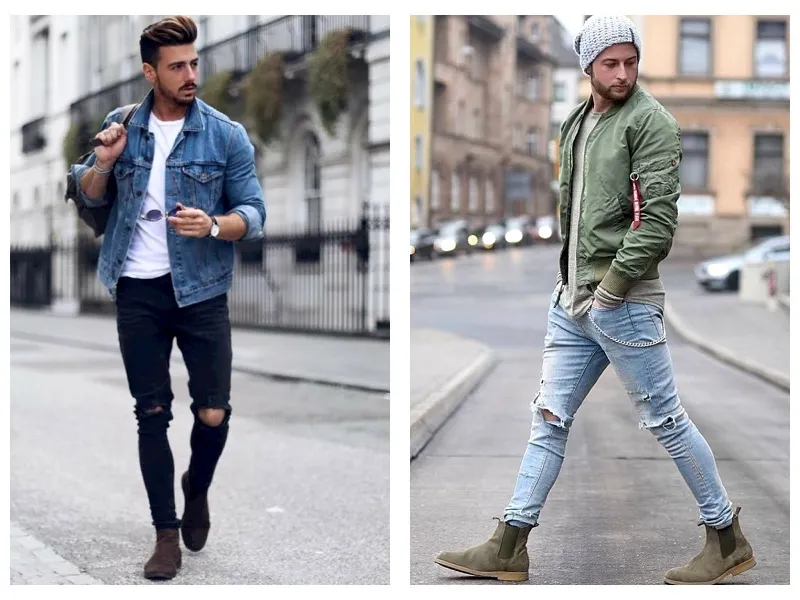 Để diện được đẹp quần Skinny Jeans nam thì các bạn đừng quên mix cùng một số phụ kiện