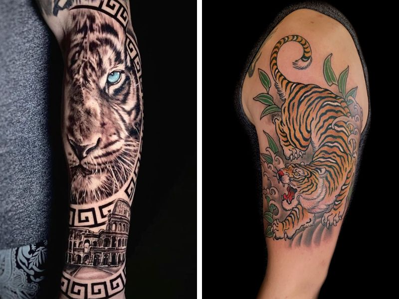 Hình xăm hổ có ý nghĩa gì 99 Hình tattoo hổ đẹp độc và chất nhất