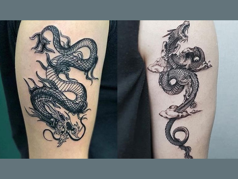 Cover Hình xăm rồng quái thú đẹp Ken Biên hòa Tattoo  Biên Hòa Tattoo