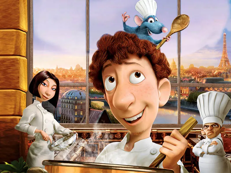  Ratatouille (Chú chuột đầu bếp) - Phim Pixar hay