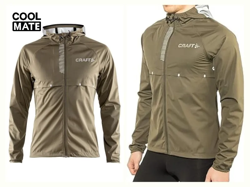 Áo khoác chạy bộ nam Craft Repel Running Jacket