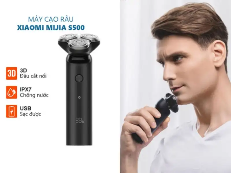 Máy cạo râu Xiaomi Mijia S500 - Thời thượng, quý phái