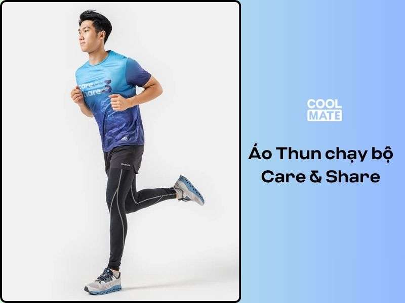 Áo Thun chạy bộ Care & Share