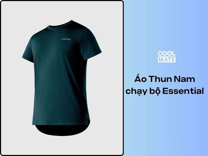 Áo Thun Nam chạy bộ Essential