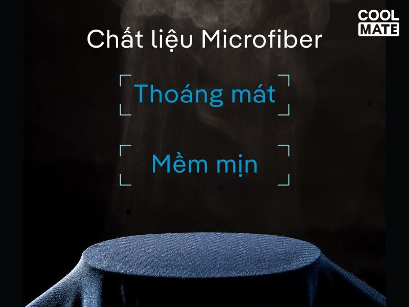 Chất liệu microfiber mềm mịn