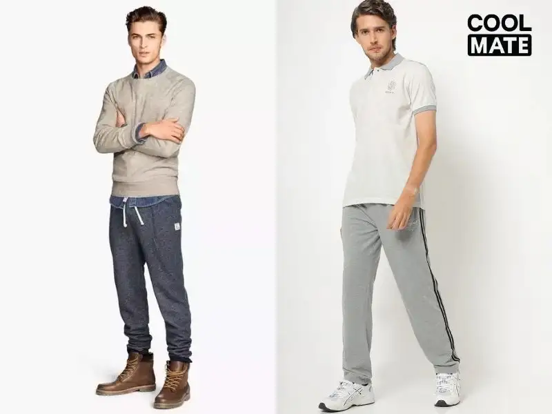    Phong cách thể thao phối áo polo với quần track pants 