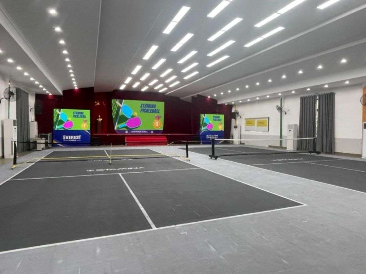 Sân Pickleball Stamina phù hợp cho nhóm người và thi đấu