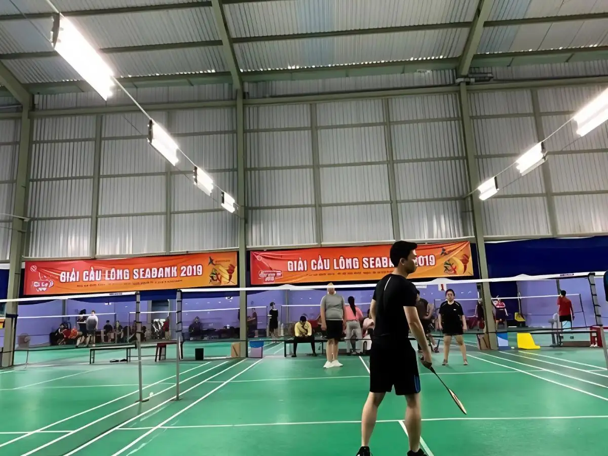 Tre Xanh là sân cầu lông quen thuộc với cộng đồng người chơi ở Bình Thạnh