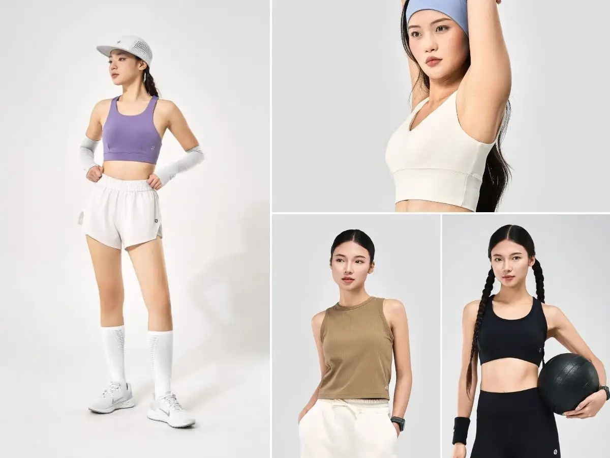 Các mẫu áo bra Coolmate giúp nâng đỡ tốt vòng một