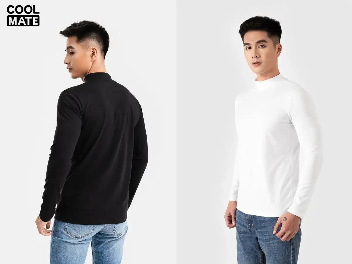 Áo giữ nhiệt Coolmate có khả năng giữ ấm tốt với điều kiện thời tiết tại Việt Nam