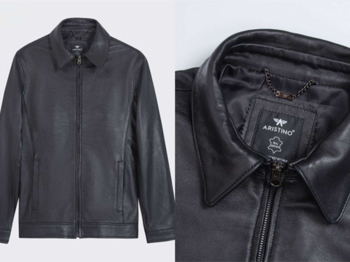 Áo khoác da cừu tại shop Aristino