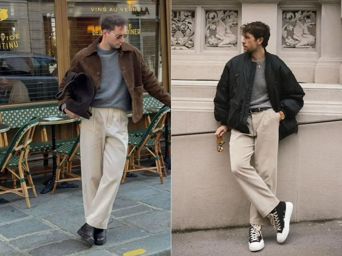 Với những ngày lạnh hơn, trench coat hoặc overcoat sẽ là điểm nhấn không thể bỏ qua