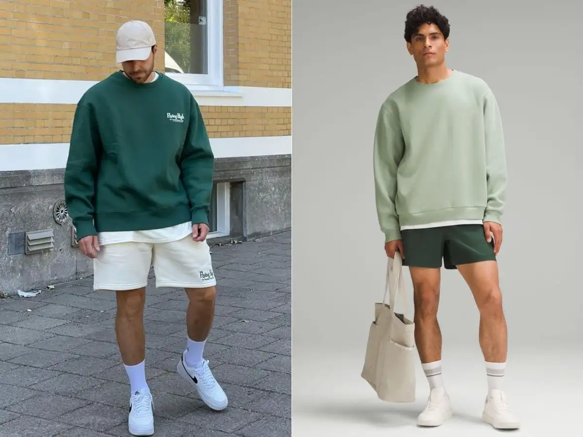 Outfit phối với quần short trẻ trung, năng động cho những ngày nắng 