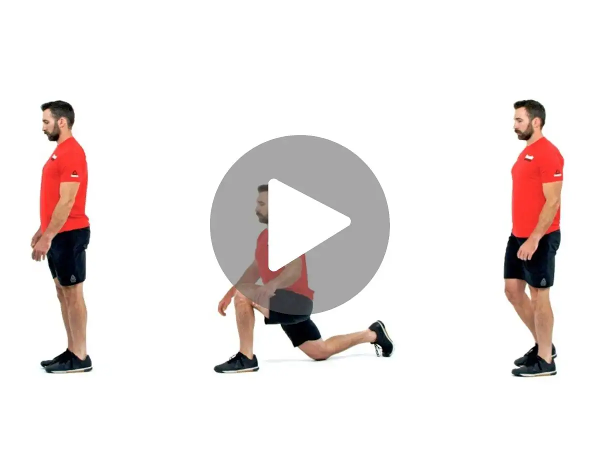 Hướng dẫn các động tác Lunge