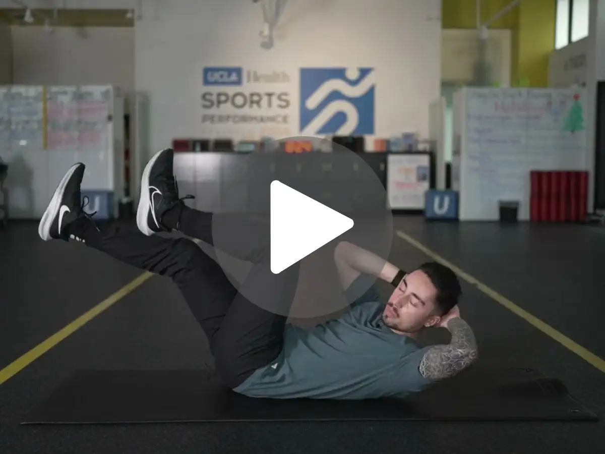 Hướng dẫn các động tác Bicycle Crunches