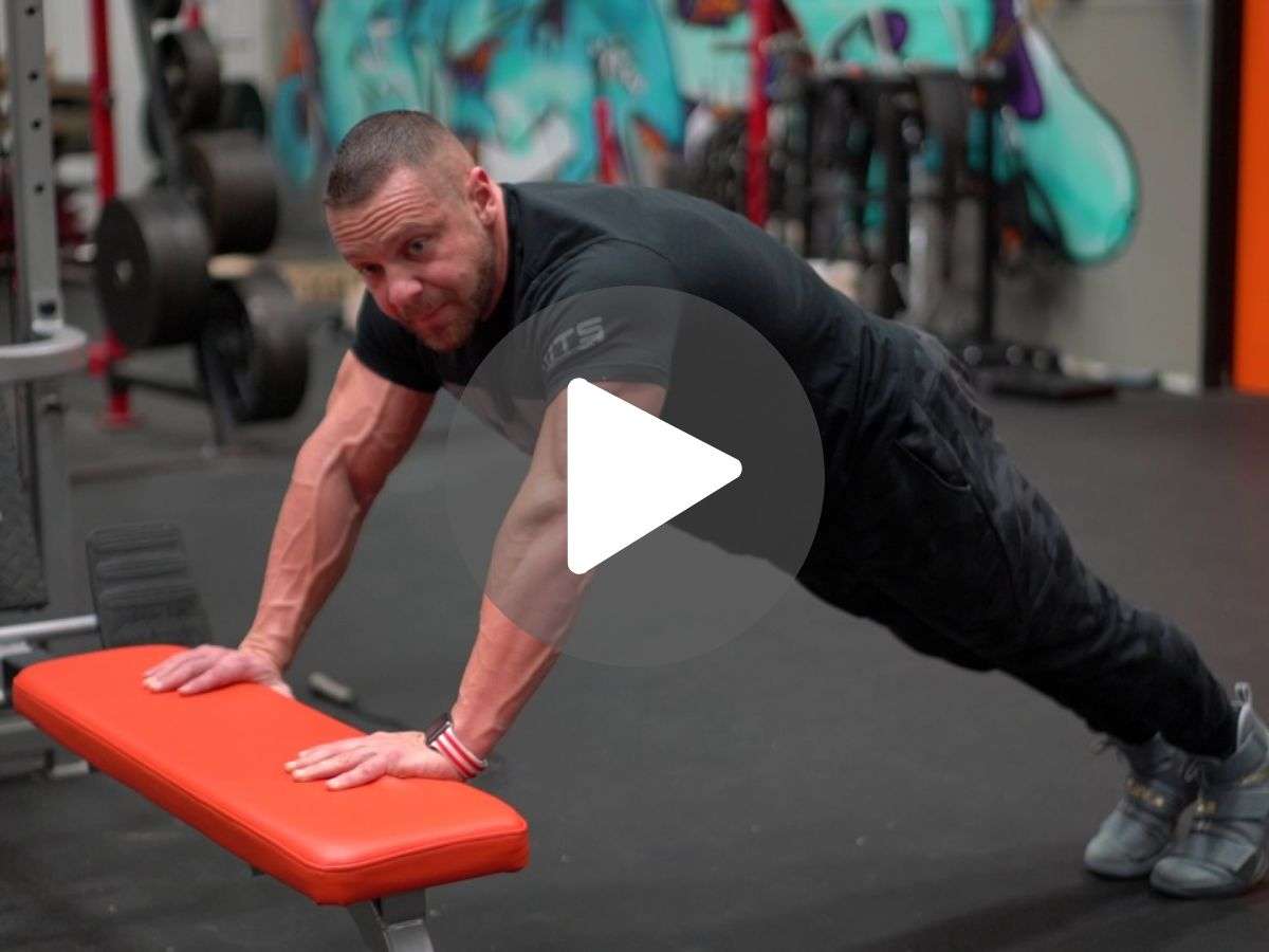 Hướng dẫn các động tác Incline Push-up