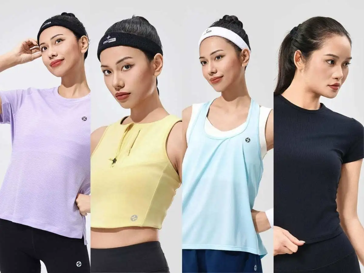 Bộ sưu tập các mẫu áo thể thao nữ Coolmate