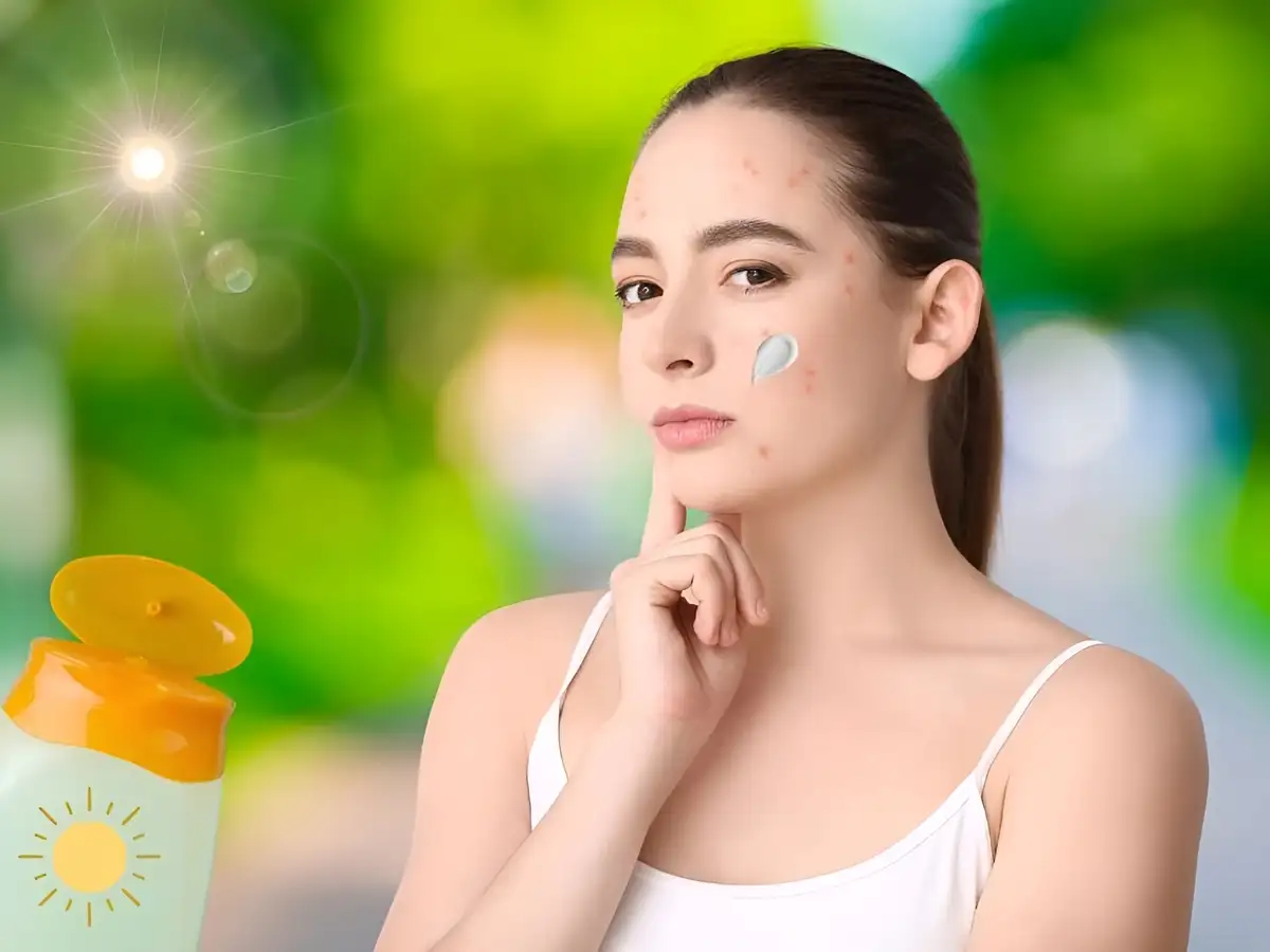Kem chống nắng giúp ngăn ngừa thâm mụn sậm màu, bảo vệ da khi dùng treatment