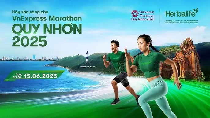 VnExpress Marathon Quy Nhơn là một giải chạy khá thách thức do thời tiết nóng bức