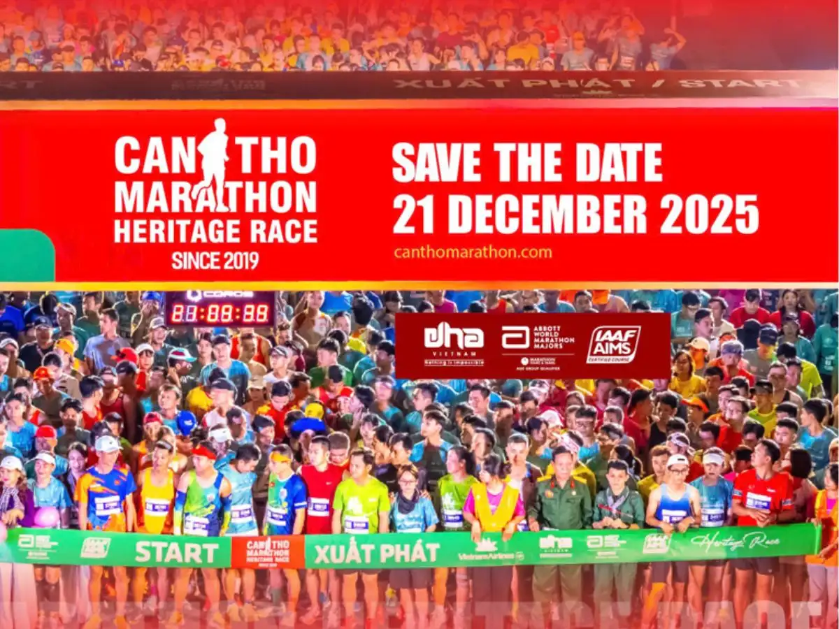 Can Tho Heritage Marathon là giải chạy quy mô quốc tế dành cho các runners trên toàn thế giới