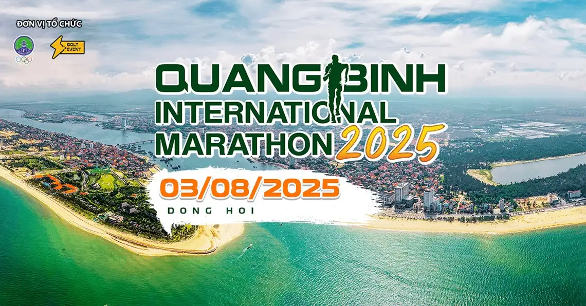 Quang Binh International Marathon được tổ chức để kỷ niệm 420 năm thành lập tỉnh Quảng Bình