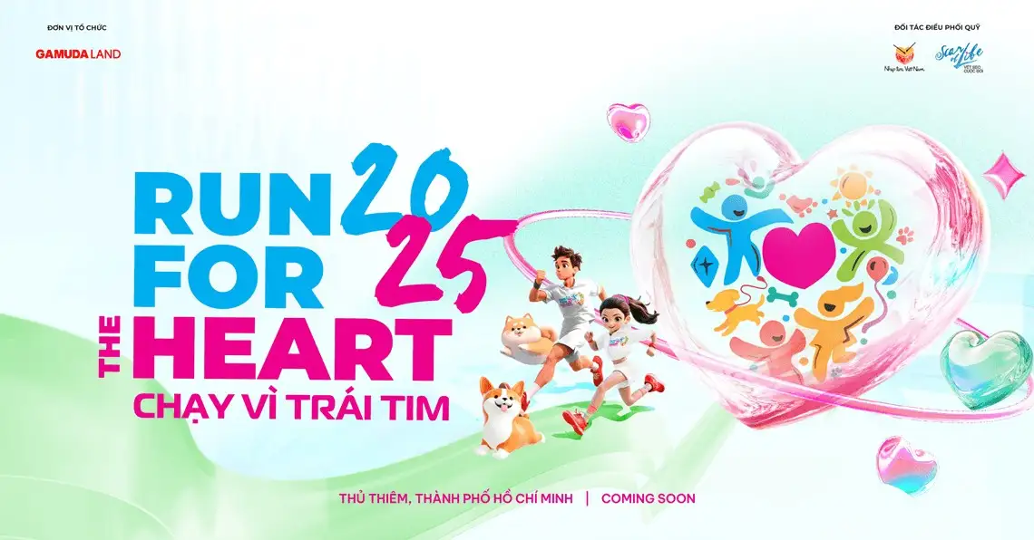 Run For The Heart là giải chạy gây quỹ phẫu thuật tim cho trẻ em nghèo