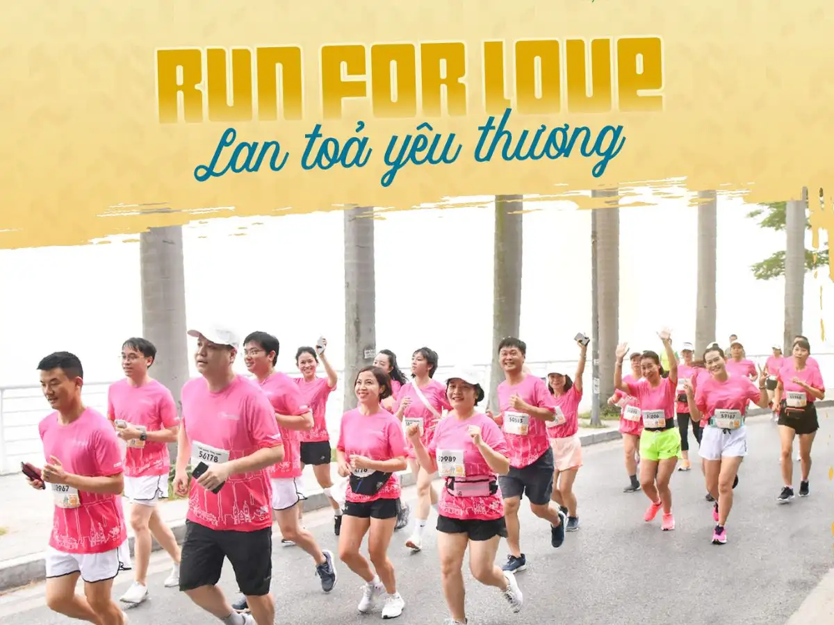 Vietnam Airlines – Run For Love là giải chạy từ thiện góp quỹ hỗ trợ cộng đồng