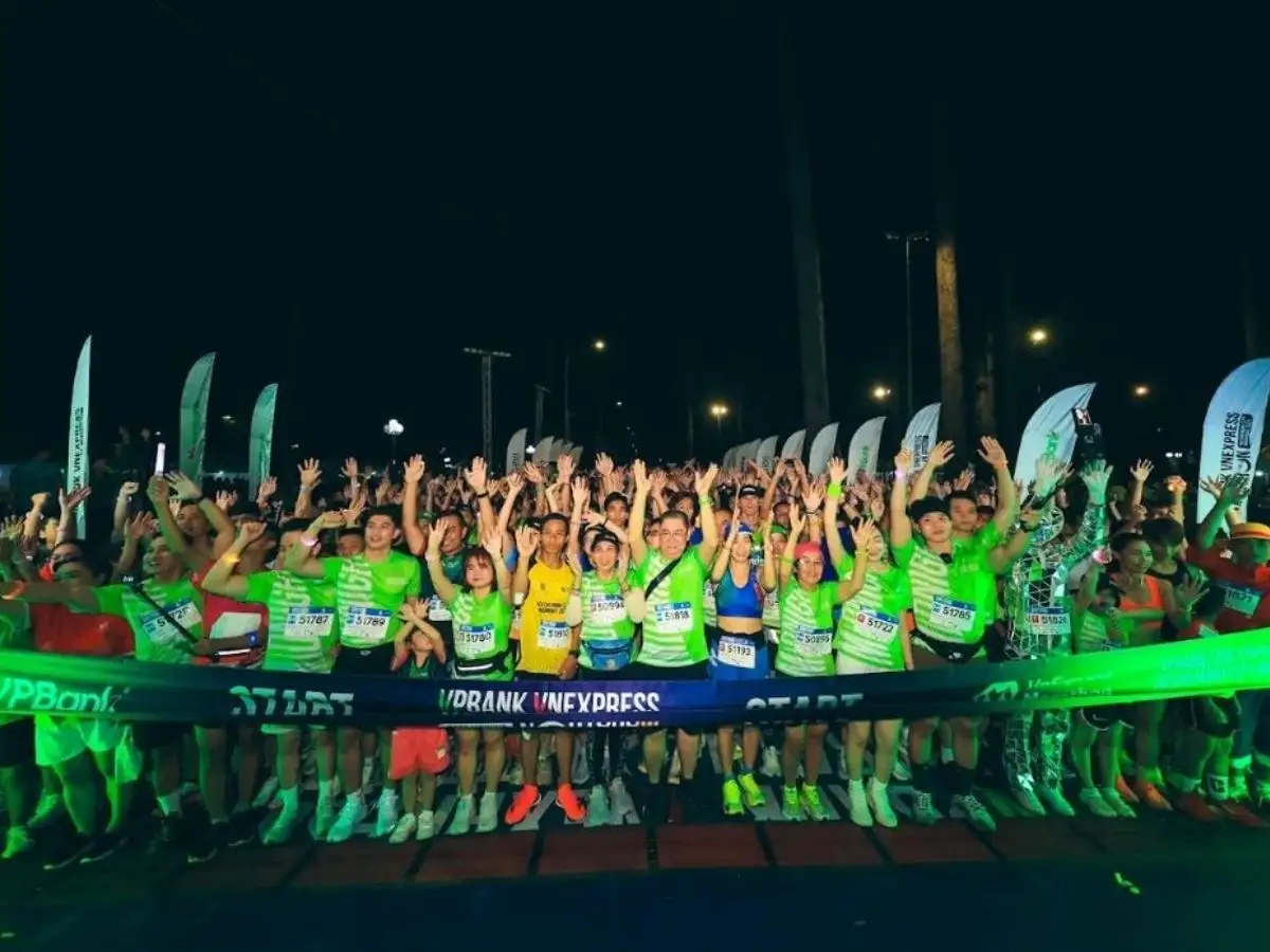 VPBank VnExpress Marathon Ho Chi Minh City Midnight có quy mô lớn lên tới 10.000 runners