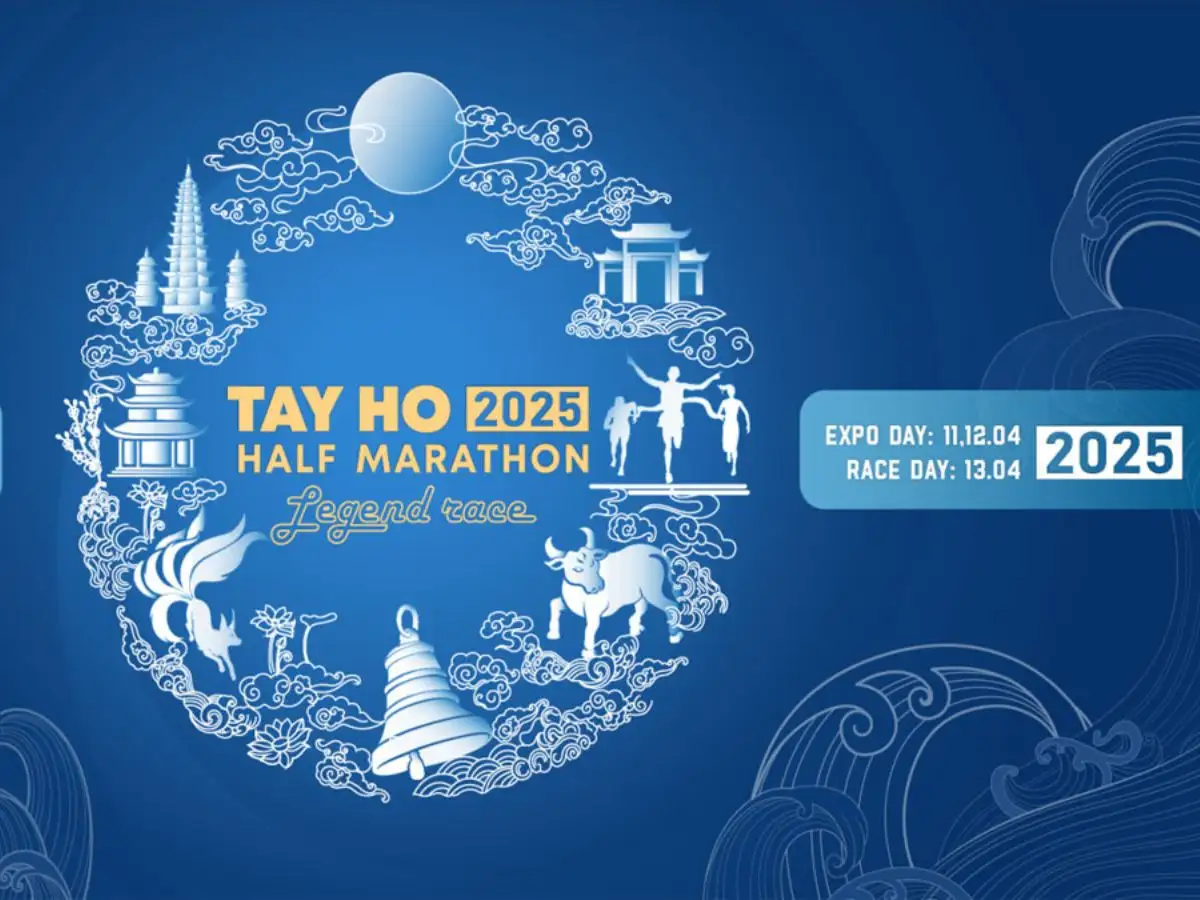 Tây Hồ Half Marathon giúp runners khám phá vẻ đẹp của Hồ Tây