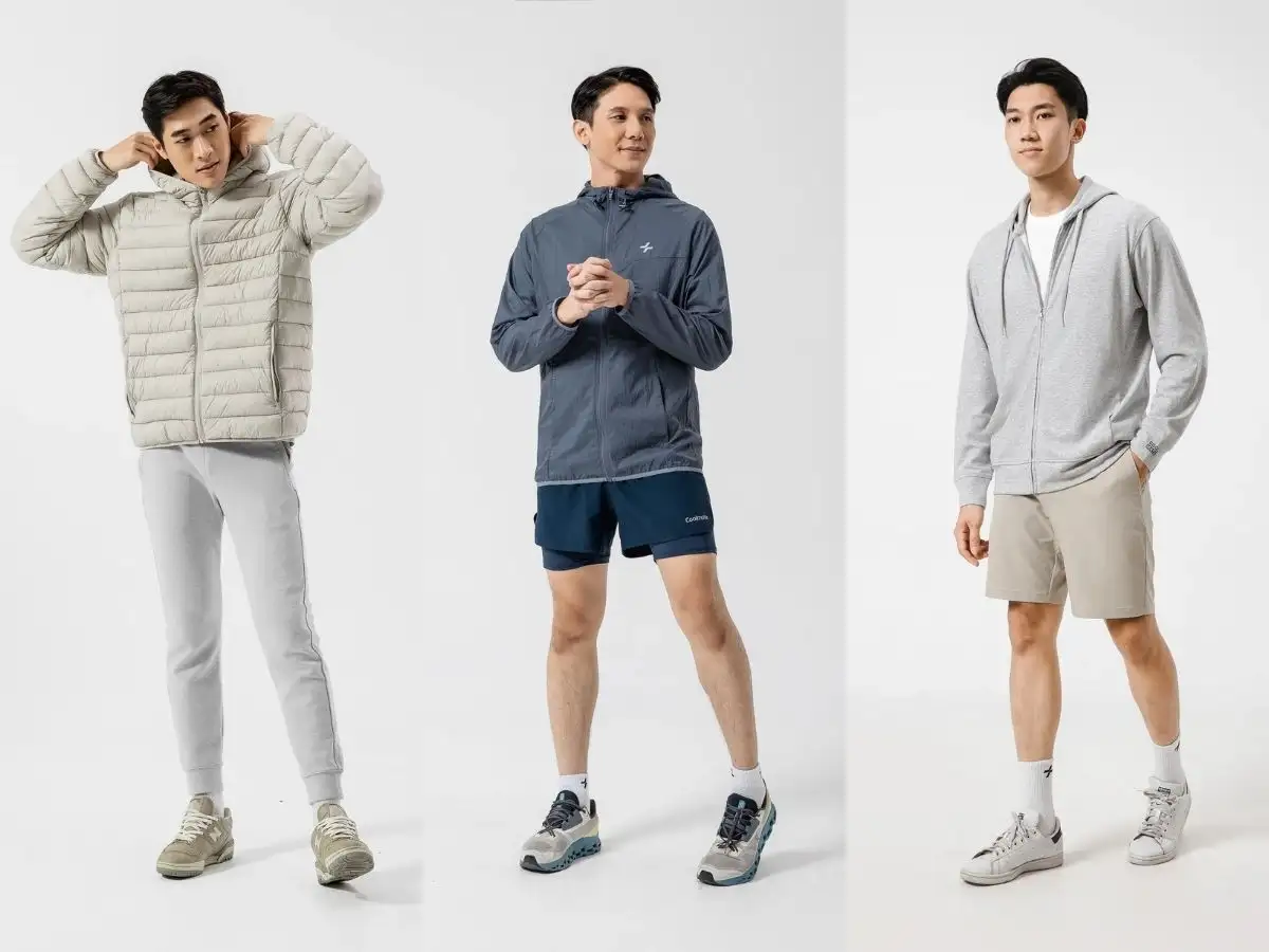 Các kiểu dáng áo khoác nam phổ biến tại Coolmate