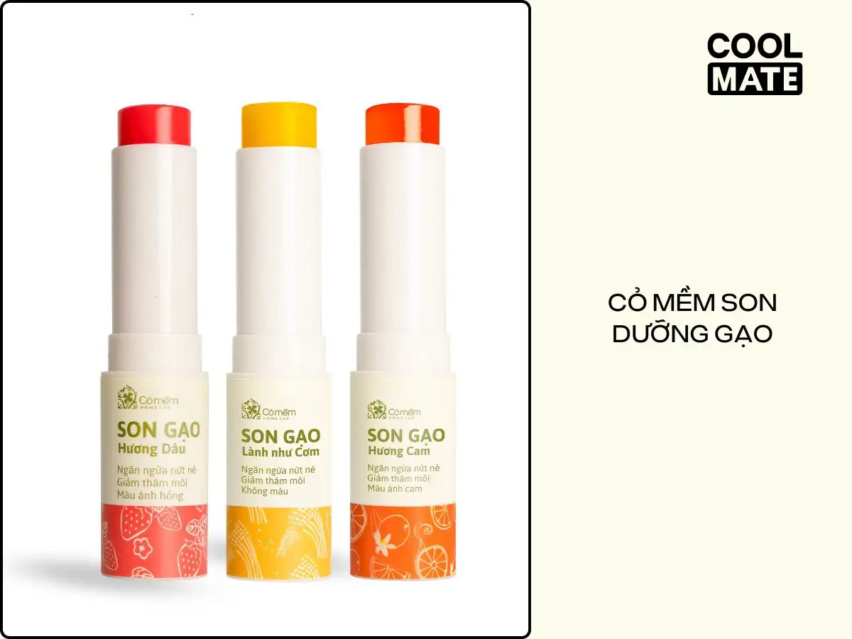 Cỏ Mềm Son Dưỡng Gạo