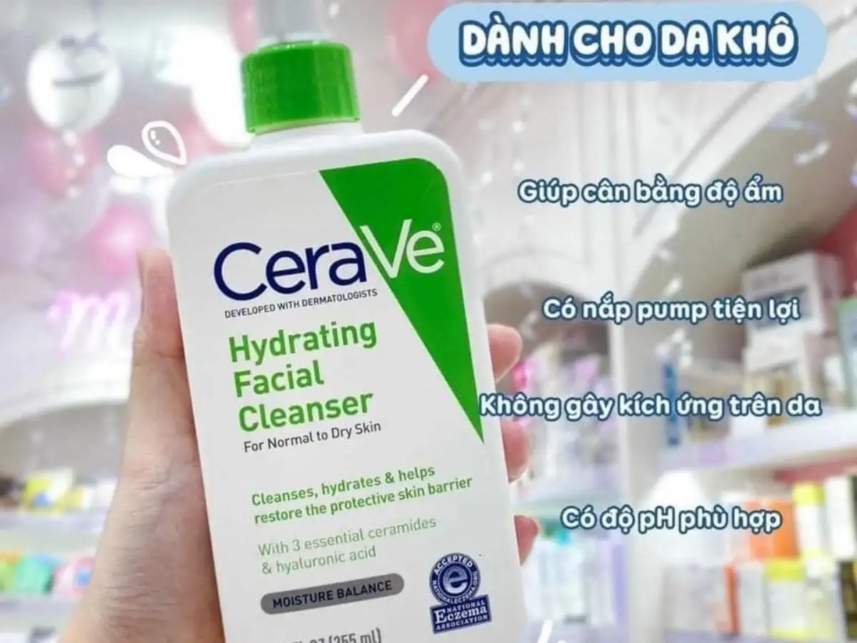 CeraVe Hydrating Facial Cleanser