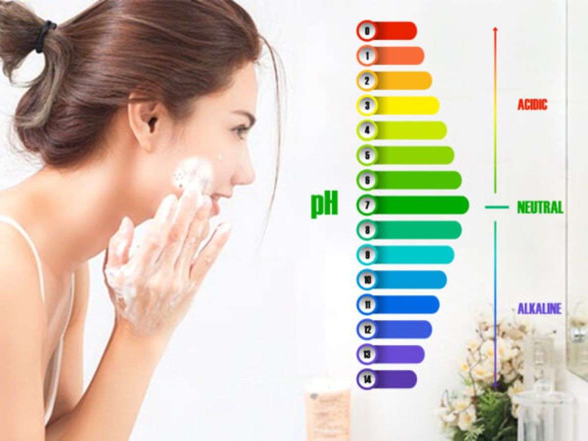 Việc chọn sữa rửa mặt có độ pH cân bằng