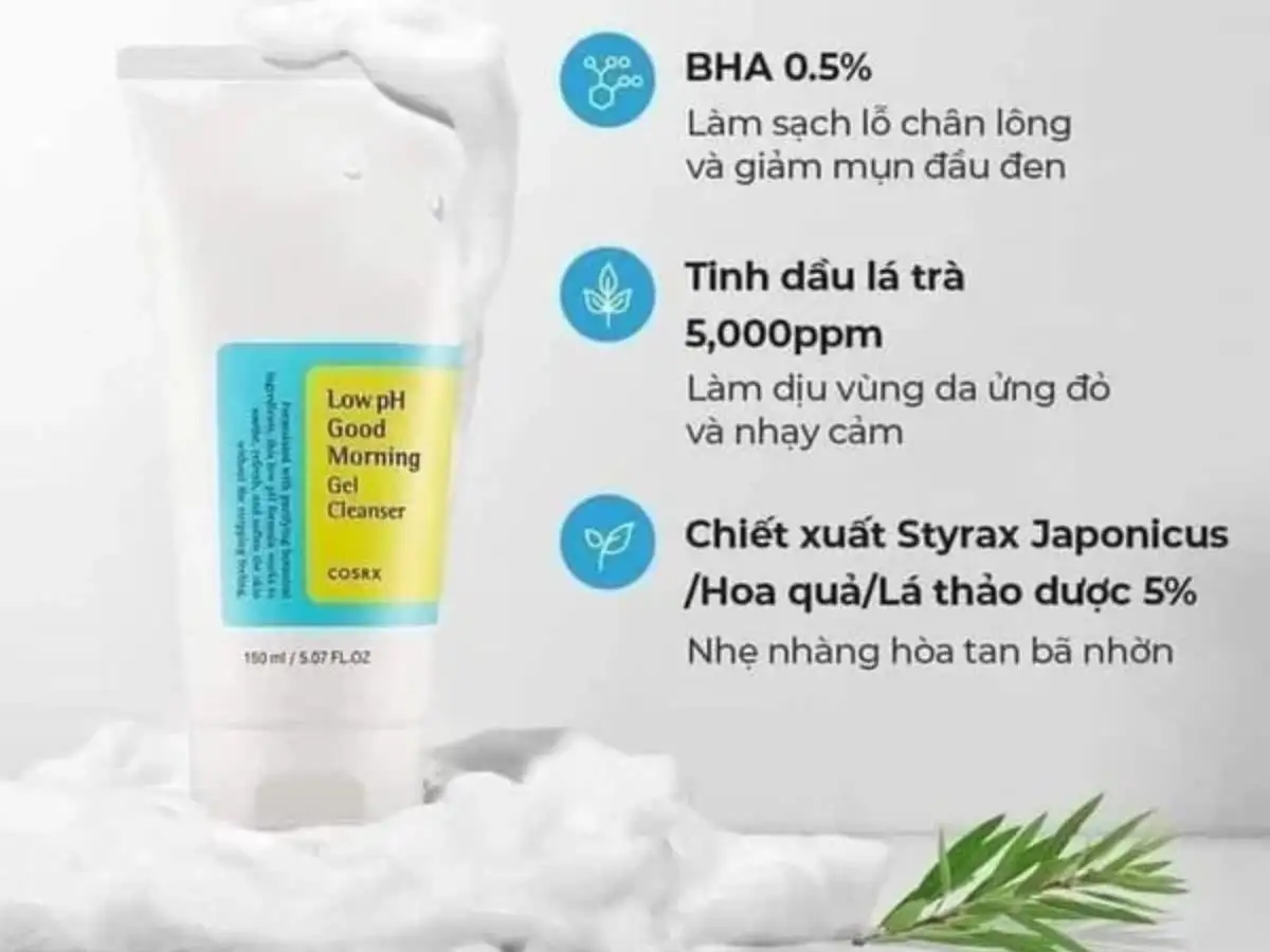 Cosrx Low pH Good Morning Gel Cleanser