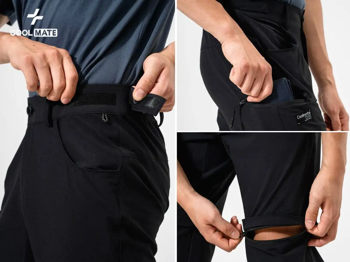 Hình 5: Các thiết kế độc đáo trên quần Pants nam Coolmate