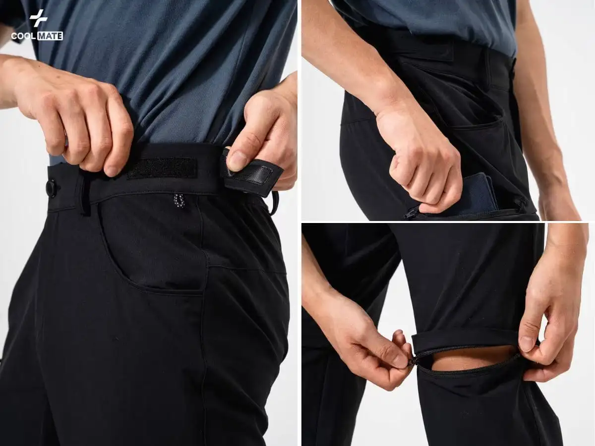 Hình 5: Các thiết kế độc đáo trên quần Pants nam Coolmate