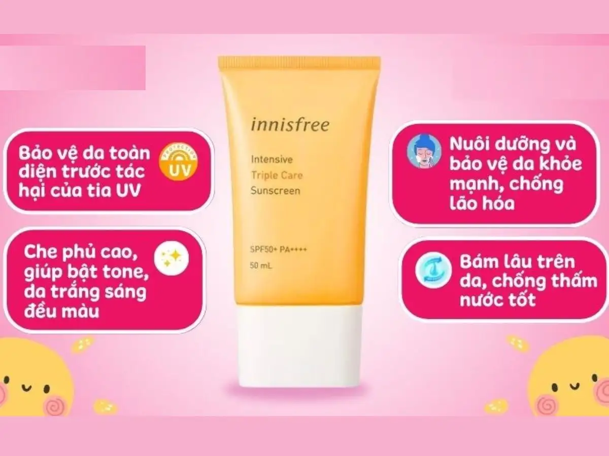 Loại Kem Chống Nắng Cho Da Dầu & Da Hỗn Hợp (Thiên Dầu)