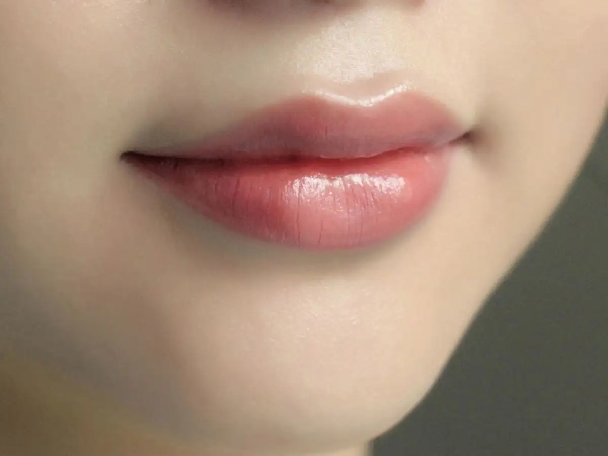 Một đôi môi đủ ẩm, mềm mại sẽ giúp son bóng lên màu đều
