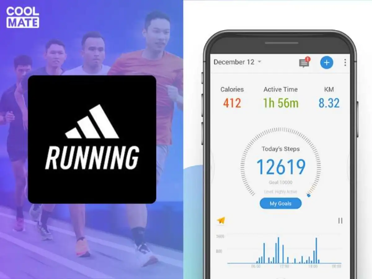  Ứng dụng đo quãng đường chạy Adidas Running (Runtastic)