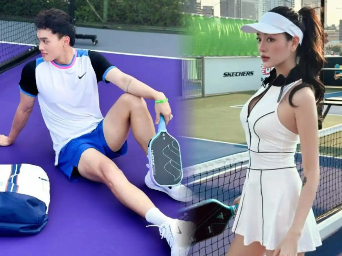 Túi thể thao, mũ lưỡi trai là những phụ kiện cần thiết khi chơi pickleball