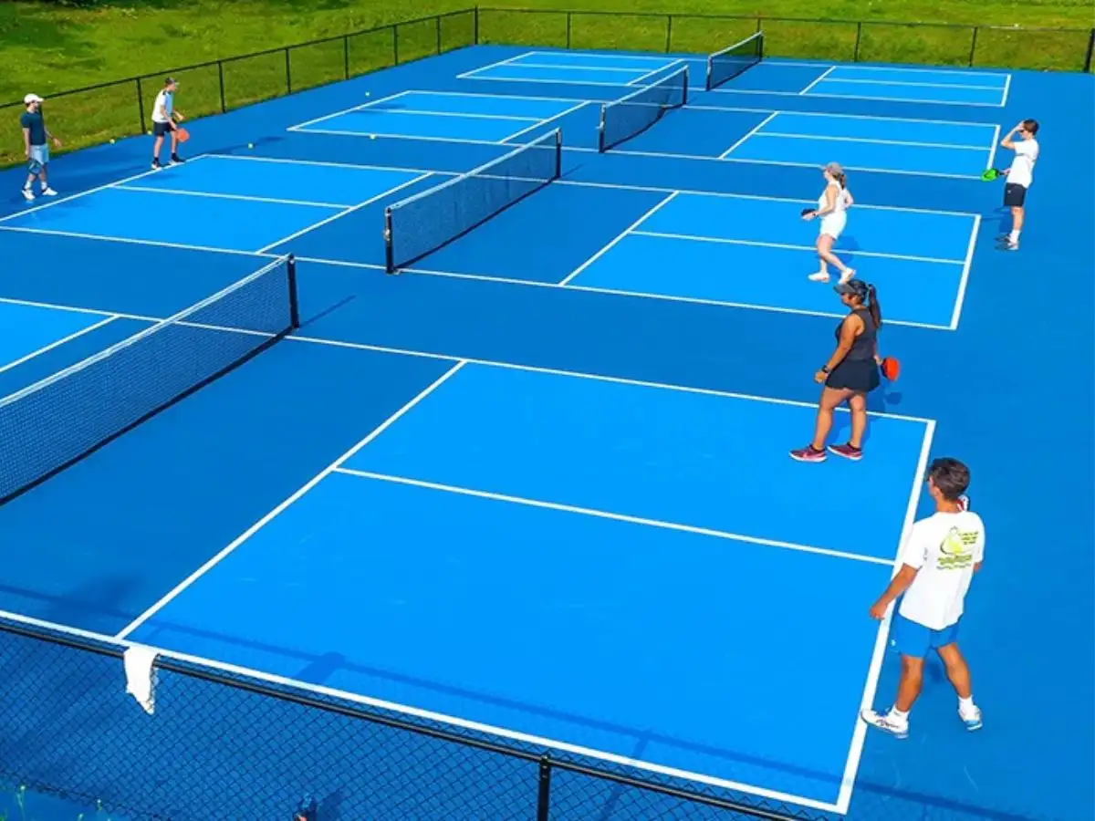 Hoàn toàn có thể tận dụng sân Tennis để chơi Pickleball