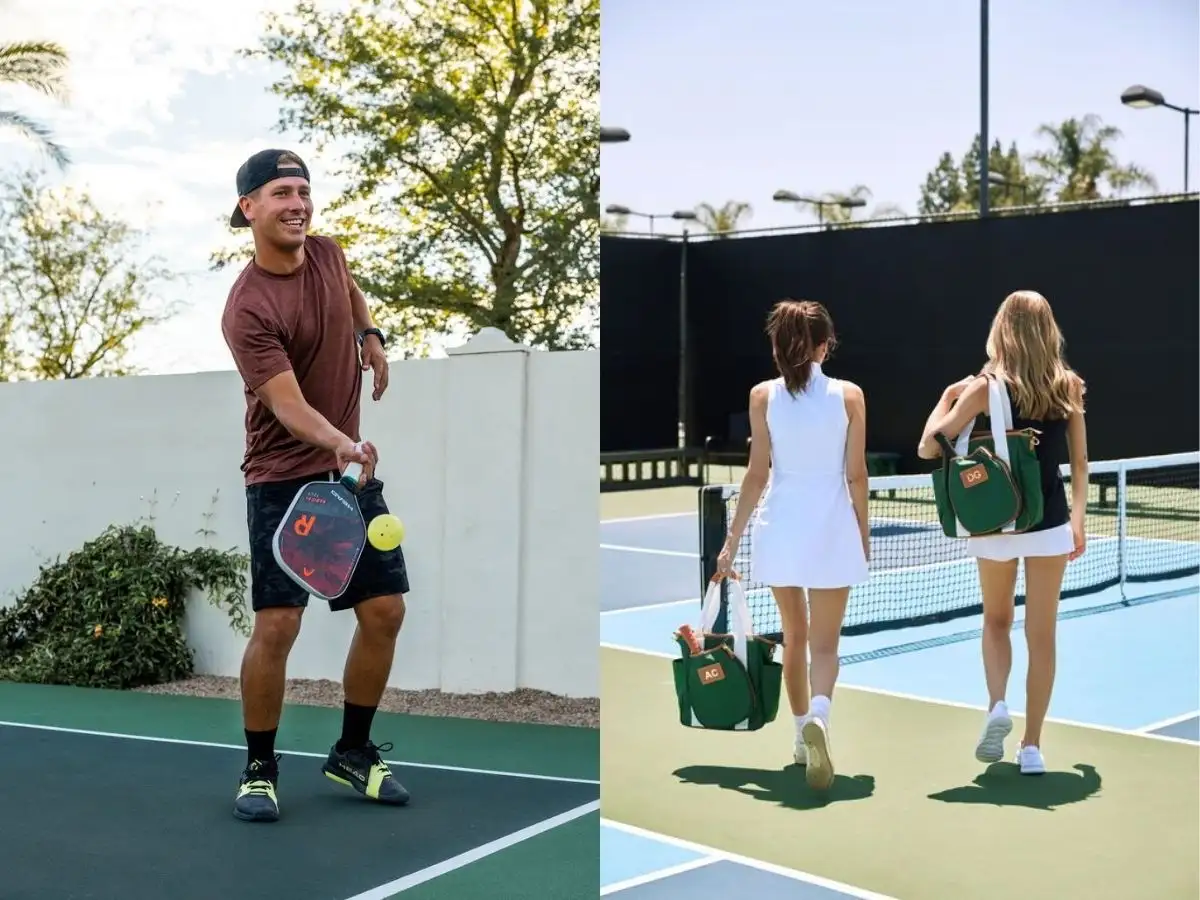 Trang phục chơi pickleball thoải mái và phong cách