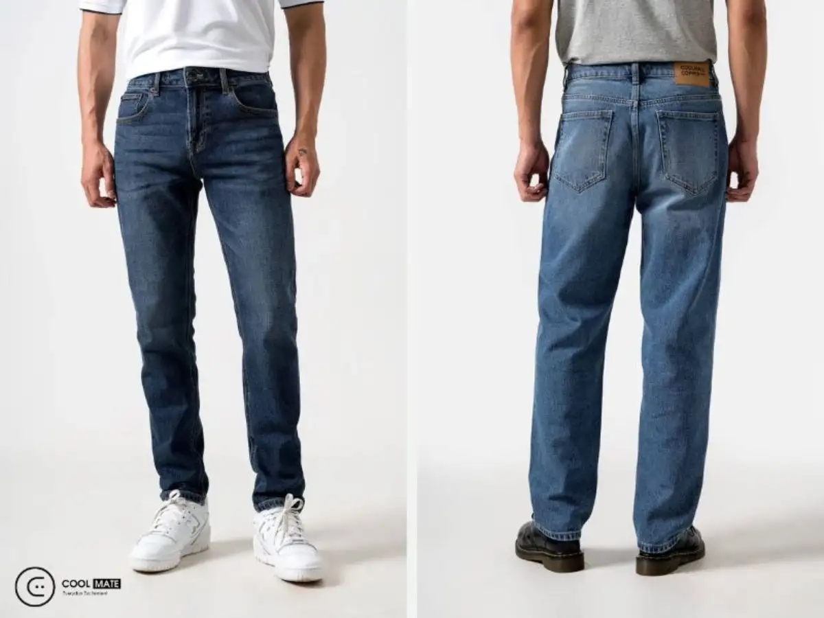 Quần jeans là một trong những sản phẩm nổi bật của thương hiệu thời trang Coolmate