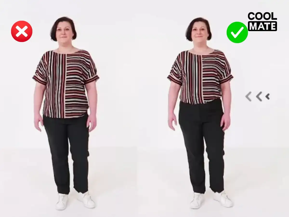 Cách chọn áo thun nữ cho dáng quả táo với gợi ý phù hợp